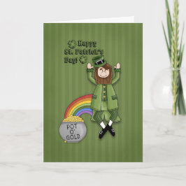 Glad St. Patrick's Day Kort