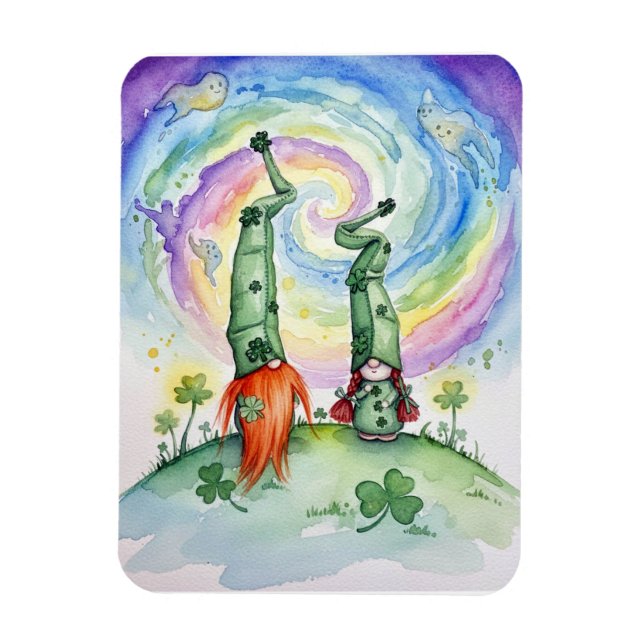 Glad St. Patrick's Day  Magnet (Vertikal)