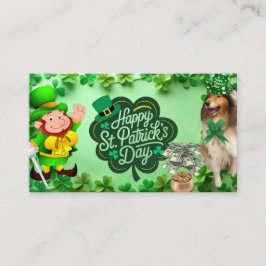 Glad St. Patrick's Day med vår Helena Tilläggskort