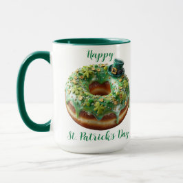 Glad St. Patrick's Day-munk med Leprechaunhatt Mugg
