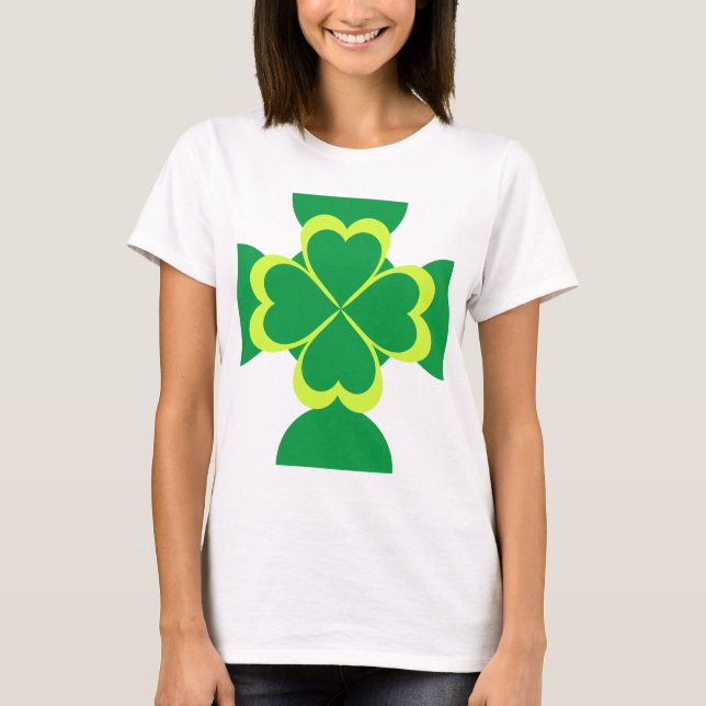 Glad St. Patrick's Day! T-shirt (Framsida)