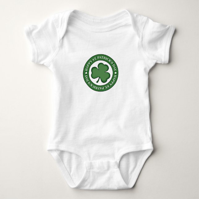 Glad St. Patricks Day T Shirt (Framsida)