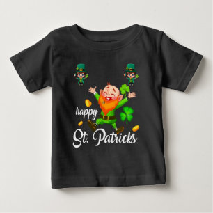 Glad St Patricks Day Tomte Söt Irländsk Design T Shirt