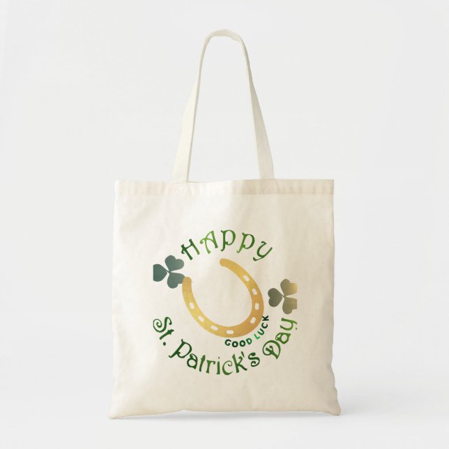 Glad St. Patrick's Day  Tygkasse (Framsidan)