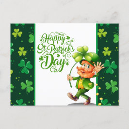 Glad St. Patrick's Day Vykort