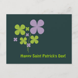 Glad St. Patrick's Day Vykort