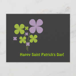 Glad St. Patrick's Day Vykort