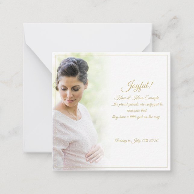 Glad! - Stora Förväntningar Anteckningskort (Framsida)