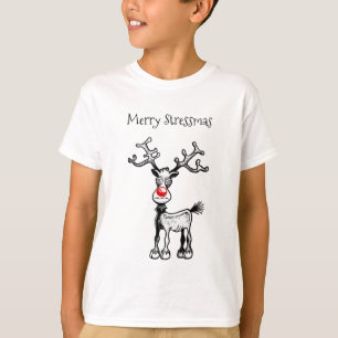 Glad Stressjul Rudolf T-shirt