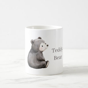 Glad Svart Björn Kaffemugg