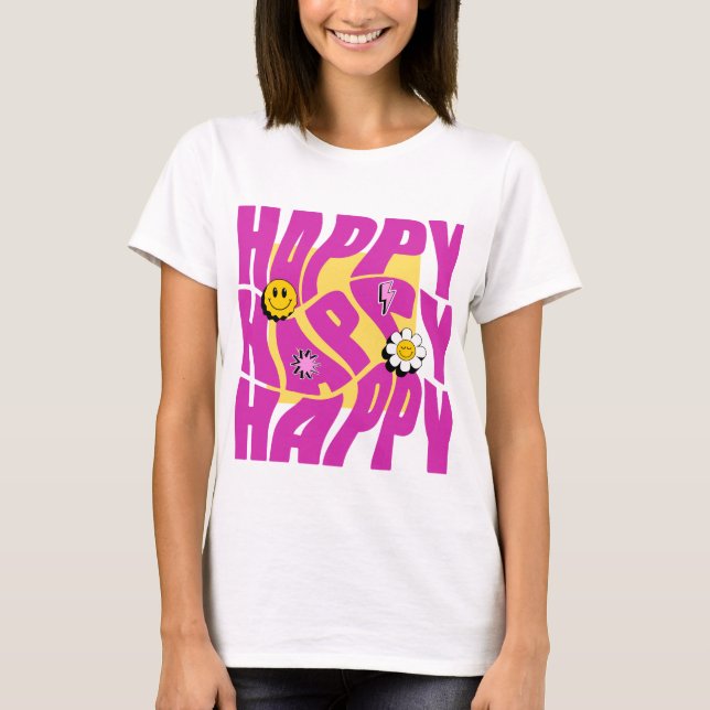Glad T Shirt (Framsida)