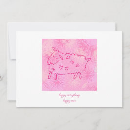 Glad Tacka Glad Allting Julkort