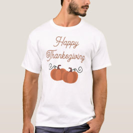 Glad tacksägelsedag Pumpa Höst T Shirt