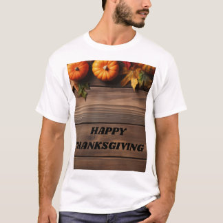 GLAD TACKSÄGELSEDAG T SHIRT