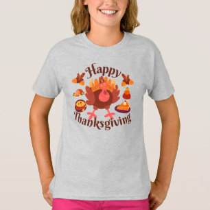 Glad tacksägelsedag t shirt