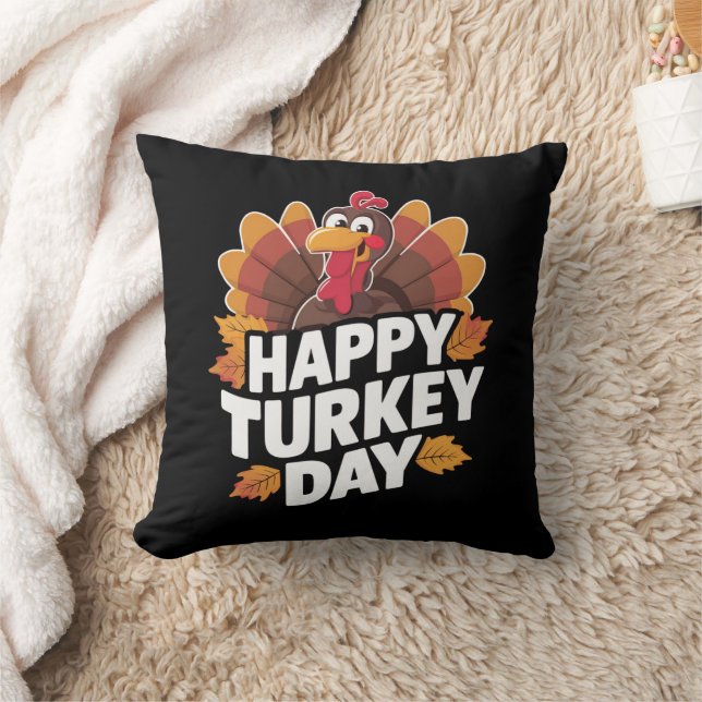 Glad tacksägelsedag Thanksgiving Day Holiday Prese Kudde (Filt)