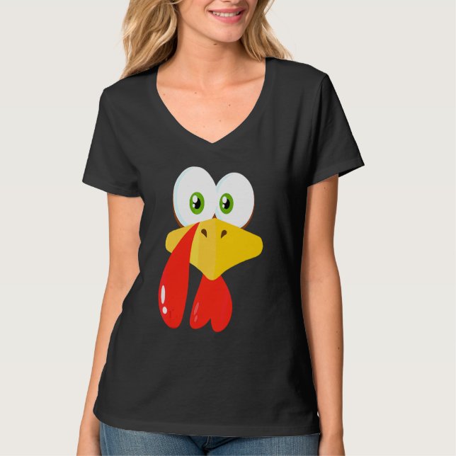 Glad tacksägelsedags t-shirt för pojkar flickor ba (Framsida)