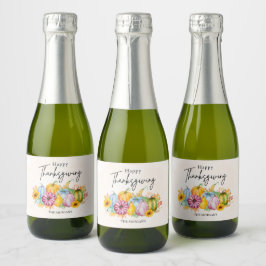 Glad tacksamgivningsdag Vattenfärg Höst Pumpa