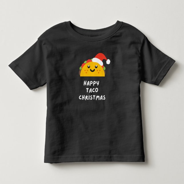 GLAD TACO JUL T-Shirt (Framsida)
