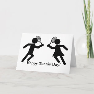 Glad Tennisdag Kort