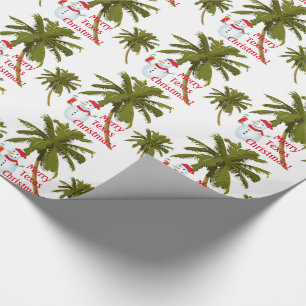 Glad Texas jul, snögubbe, gåvaomslag Presentpapper