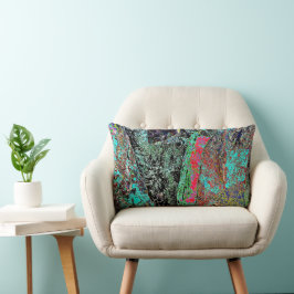 Glad textur collage Kast en kudde,Texturerad  Lumbarkudde