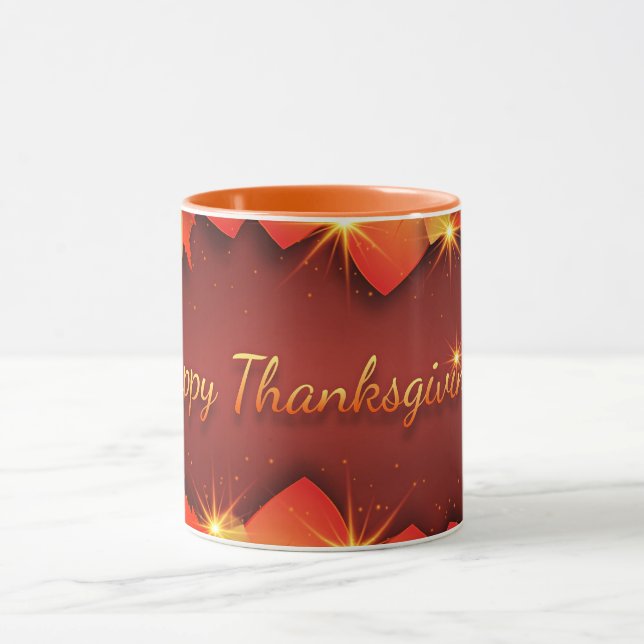 Glad Thanksgiving, dekorativ, Mugg (Center)