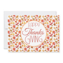 Glad Thanksgiving höst höstlöv bakgrund