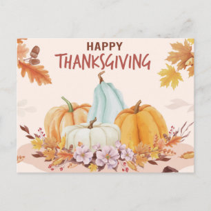 Glad Thanksgiving Kort