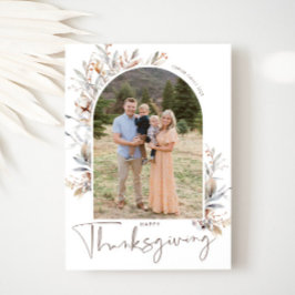 Glad Thanksgiving-kort Julkort