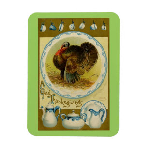 Glad Thanksgiving Turkiet Magnet