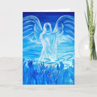 Glad Tidings av glädje Helgkort