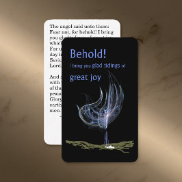 Glad Tidings Heliga Card Visitkort