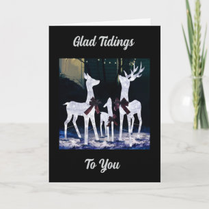 GLAD TIDINGS TILL DIG PÅ CHRISTMAS KORT