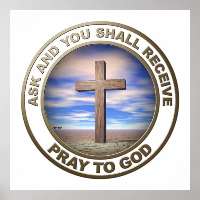 Gläd till Gud Poster (Framsidan)