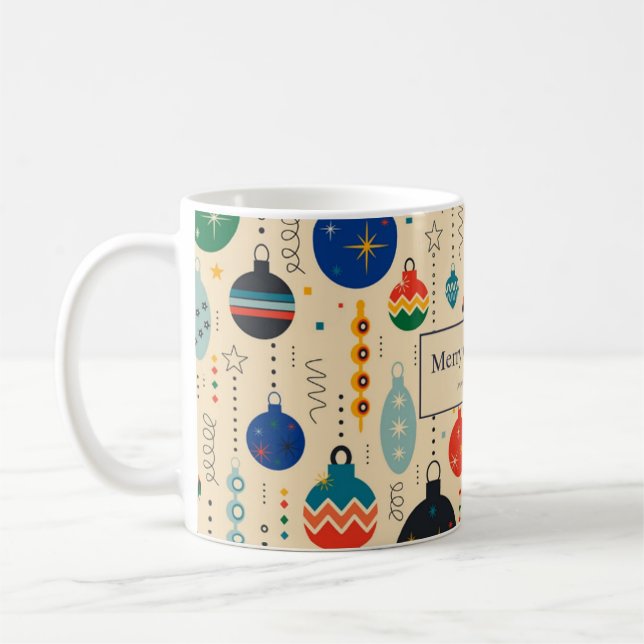 Glad till jul kaffemugg (Vänster)