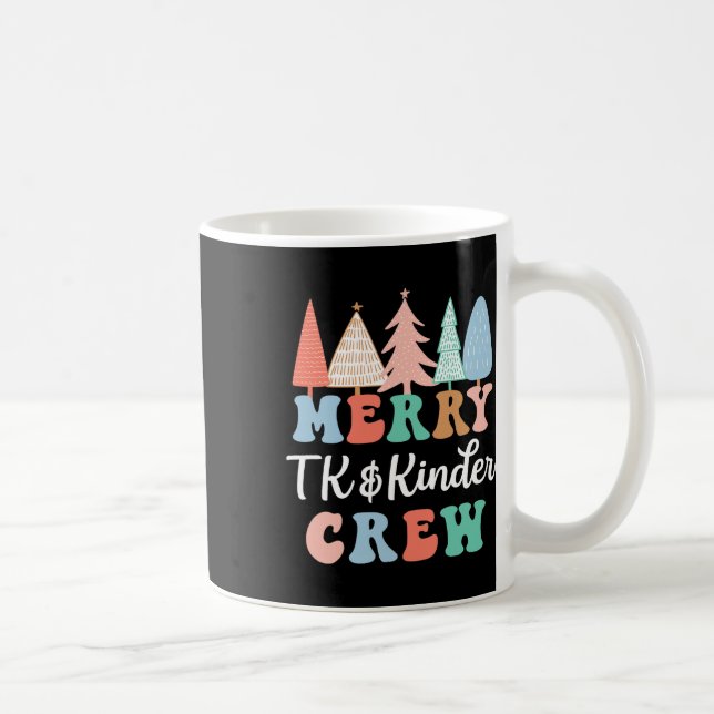 Glad Tk Och Barn Crewe Förskolelärare Jul Kaffemugg (Höger)
