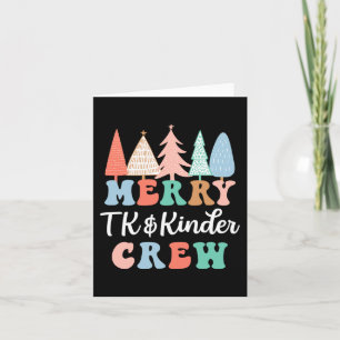Glad TK och Kinder Crew Förskollärare Chri Kort
