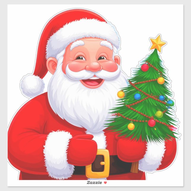 Glad tomte klistermärken (Ark)