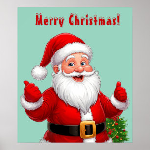Glad tomte poster
