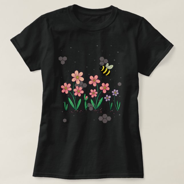 Glad Trädgård T Shirt (Design framsida)