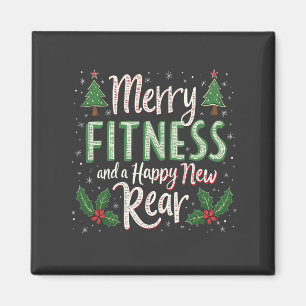 Glad träning och gott nytt bakre kroppsbyggande ju magnet