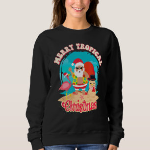 Glad tropisk jul   Hawaii Strand Tropisk X T Shirt