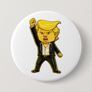 Glad Trump Pin Meme Fight Fight Ilsken Trump Pop Knapp