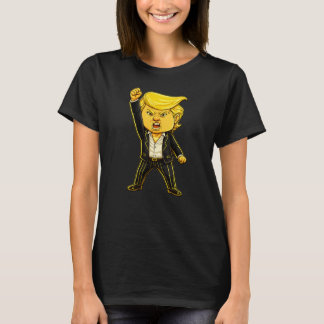 Glad Trump Revers Meme Fight Fight Ilsken Trump Po T Shirt