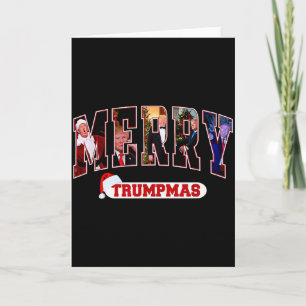 Glad Trumpmas Tomte Trump Jul Pyjamas Rolig Kort