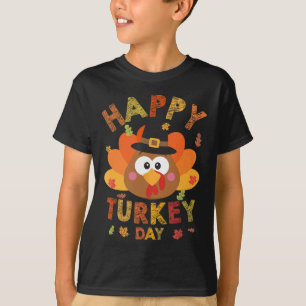 Glad turkdag Höst Thanksgiving Familj K T Shirt