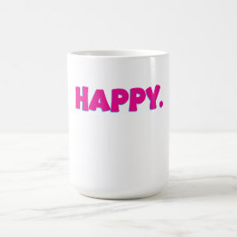 GLAD Typografi – Djärva Positiva Vibrationer Desig Kaffemugg