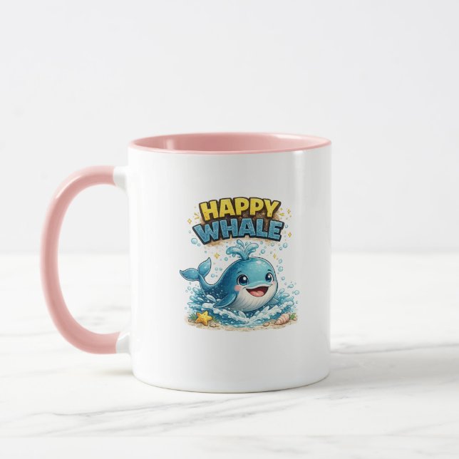Glad Val Glada Havet Kaffe Mugg (Vänster)