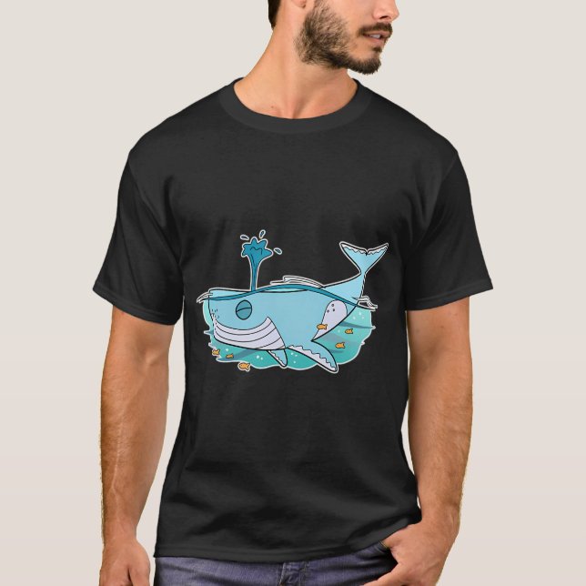 Glad Val Simning T Shirt (Framsida)